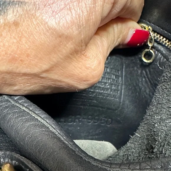 Coach Mini Leather Backpack Glove Tan Turn Lock Vintage Brass hardware - Picture 8 of 16